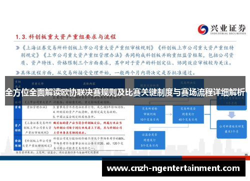 全方位全面解读欧协联决赛规则及比赛关键制度与赛场流程详细解析